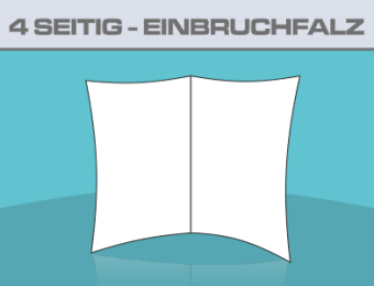 Folder Din lang 4 Seitig Einbruchfalz