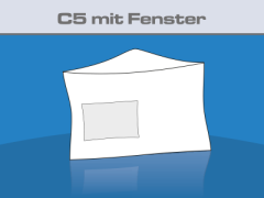 Briefumschläge C5 mit Fenster