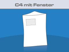 Briefumschläge C4 mit Fenster